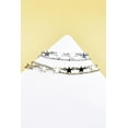 thumbnail image 4 of 9"-9.5" STAR SHAPED METAL ANKLET, 4 of 11