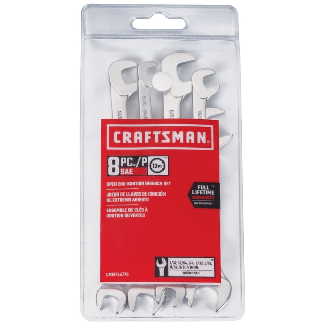 Juego de 8 llaves SAE Craftsman CMMT44778