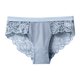 thumbnail image 1 of Gibobby Bragas Bikini Elásticas Calzoncillos femeninos cómodos y sexis M ~ 2XL, bragas algodón para mujer, lencería transpirable colores sólidos, ropa interior para mujer （Azul， L), 1 of 4