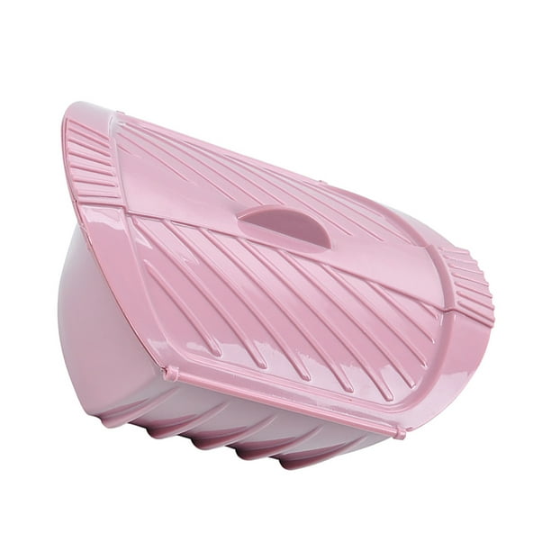 Bewildely Estuche de vapor Cuenco Microondas Silicona Verduras Vapor Horno Asador Caja con tapa Gadget de cocina Cocina y Comedor No.02 Bewildely HA004242-02