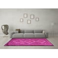 thumbnail image 3 of Ahgly Company Indoor Square Persian Pink Traditional Area Rugs, 5' Square, 3 of 4