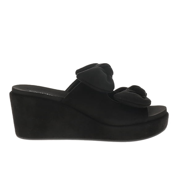 Corkys Womens Bowed Up Wedge Casual Shoes