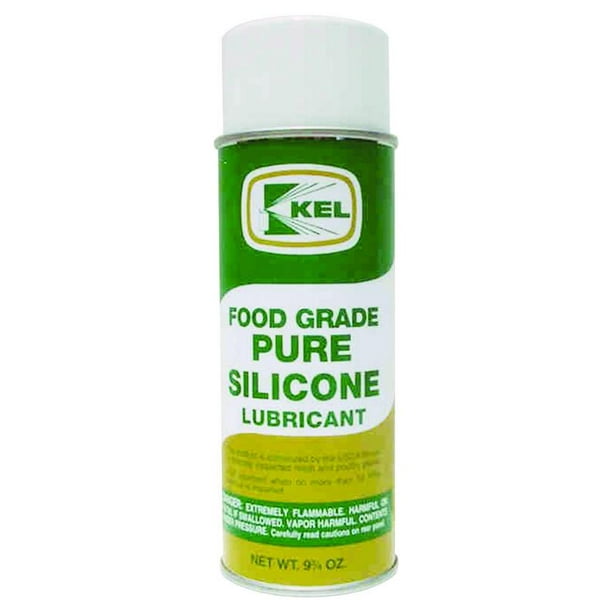 KEL57100 FoodGrade Pure Silicone Lubricant, 9.75oz. Quantity 1