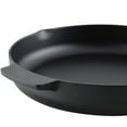 thumbnail image 5 of KitchenAid Seasoned 12 Inch Cast Iron Induction Skillet, Metal Utensil, Broiler and Oven Safe to 500°F, Cast Iron Black, 5 of 9