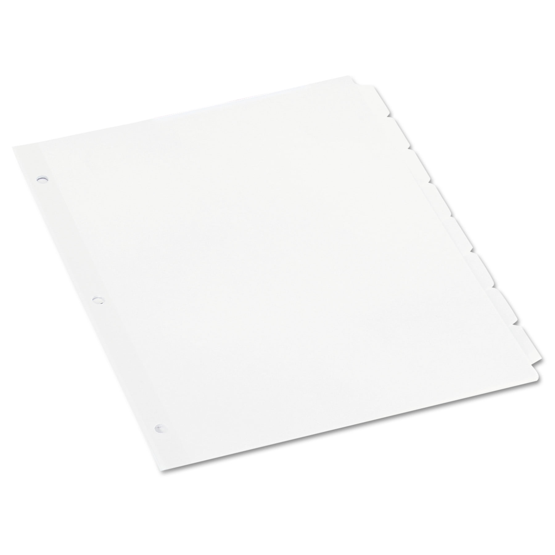 11959 Avery Style 8.5 x 11 Inches Avery Standard Collated Legal Exhibit Divider Set Blank 4 Packs Side Tab 1 Set