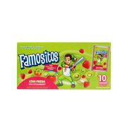 Famositos Light Concentrate Kiwi Strawberry Fruit Juice, 10 Pack 6.75oz, Shelf Stable, Cardboard Box