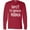 Red, variant on Inktastic West Virginia Mama Long Sleeve T-Shirt