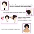 thumbnail image 5 of Short Kinky Curly Human Hair Wigs, 100% Brazilian Remy Hair Full Head Curly Wave, 5 of 5