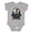 AC-Heather Grey, variant on Biking Mountain Biker in Training Boys Baby Bodysuit