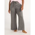 thumbnail image 2 of Joyspun Women's Hacci Knit Sleep Pants, 30.5” Inseam, Sizes XS-3X, 2 of 8