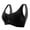 Black, variant on Padded Bralettes for Women Bra Wire Free Underwear 1 Piece Bra Everyday Underwear Bras Short Size Sports Bras for Female, Style 4295, Black 44B