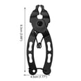 thumbnail image 3 of Lttoisl Portable Bicycle Chain Master Link Plier Tool, Dual Function Non-slip Cycling Repair Kit, Lightweight Roadside Bike Chain Opener & Closer for Maintenance, 3 of 8