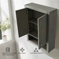thumbnail image 5 of Vanity Art 24" Wall Mounted Bathroom Storage Cabinet with Soft Close Doors, 5 of 8