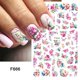 thumbnail image 1 of Flores en marco pegatinas 3D decoración de uñas letra geometría laca deslizadores tiras Sping calcomanía accesorios manicura LACA714 Tan Jianjun unisex, 1 of 2