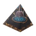 thumbnail image 1 of Decoración de pirámide ANGGREK de Escritorio de Cristal Epoxi, 1 of 8
