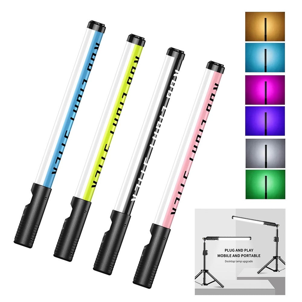AAOMASSR RGB Light Wand Photography Lighting Wand Handheld Rechargeable