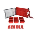 thumbnail image 2 of Milwaukee PACKOUT Compact Low-Profile Organizer (48-22-8436) – IP65 Weather Seal, Slim Design, Clear Lid, Modular Storage, 2 of 4