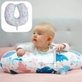 thumbnail image 4 of Hukapapa Una funda de almohada para una madre lactante, una almohadilla de lactancia para un recién nacido, Blanco, 4 of 5