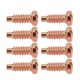 thumbnail image 5 of 8 Uds Tornillo Carcasa Trasera De Reloj De Acero Inoxidable Brillar Accesorio Oro Rosa, 5 of 10