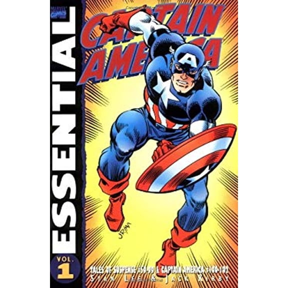 Pre-Owned Essential Captain America (Paperback) 9780785107408