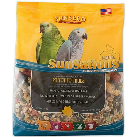 Sunseed® Sunsations™ Natural Parrot Formula 3.5 Lbs