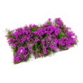 thumbnail image 3 of Césped artificial estático con forma de racimo de flores para decorar con arena y ferrocarril. Púrpura, 3 of 9