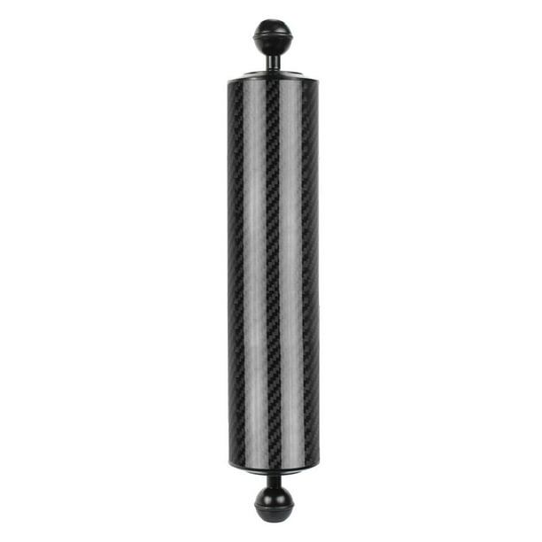 Negro D60mm Flotante Flotante Cámara Cámara Soporte Sunnimix Brazo de doble bola de flotabilidad