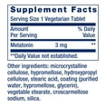 thumbnail image 3 of Life Extension Melatonin 6 Hour Timed Release, 3 mg, extended-release formula for optimal sleep support, healthy circadian rhythms, cellular defense, gluten-free, non-GMO, vegetarian, 60 tablets, 3 of 10