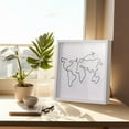 thumbnail image 6 of Travel Adventure Archive Shadow Box For Memories,8&12In Concert Travel Ticket Stub Memory Top Loading Shadow Keepsake Box With Slot On Top,life In a Shadow Box Travel Gift Frame (Black, 12x12), 6 of 6