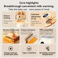 thumbnail image 4 of USB Portable Milk Warmer for Baby Outdoor Constant Temperature Bottle Insulation Cover Hot Milk and Milk Heating Cover, 4 of 5