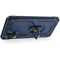 thumbnail image 4 of for Galaxy A71 Case Military Grade  Heavy Duty Rugged Dual Layers Full Body Shockproof with Ring Kickstand Back Cover Blue, 4 of 8