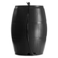 thumbnail image 3 of FCMP Outdoor 50-Gallon BPA Free Home Rain Water Barrel, Black (2 Pack), 3 of 9