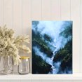 thumbnail image 2 of Qisvanset Simple Fluffy Cat Canvas Print 12x16 Inch Kitchen Art, 2 of 8