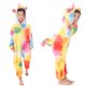 thumbnail image 1 of Pijama de dinosaurio Kigurumi para bebé y niño, ropa de franela con dibujos de animales rojos, unicornio, Invierno, 1 of 4