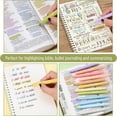 thumbnail image 5 of Mr. Pen- Gel Highlighters, 12 Pack, Assorted Colors (Pastel, Morandi & Vintage), 5 of 8