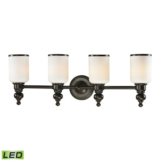 ElkGroup International 11593/4-LED Bristol Collection 4 light bath in Oil Rubbed Bronze - LED