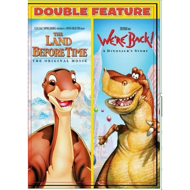 The Land Before Time/ We're Back! A Dinosaurs Story (DVD) (Walmart  Exclusive) 