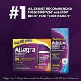 thumbnail image 3 of Allegra Fexofenadine 180mg Antihistamine Relief Indoor & Outdoor Allergy 70ct, 3 of 7