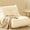 White, variant on S-HOME Microfiber Lounge Chair With Anti-Slip Bottom Button-Tufted Design For Living Rooms, Gaming, Or Family Time, White