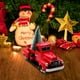 thumbnail image 4 of NUOBESTY Camión Rojo Vintage con Árbol de Navidad Modelo de Auto Antiguo de Metal Hecho a Mano Camioneta Roja Vehículo Coleccionable Decorativo para Navidad, 4 of 8
