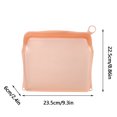 thumbnail image 2 of Silicone Storage Bags Extra Large Capacity,Leakproof Airtight Freezer Storage Bag,Meal Prep Kitchen Organizer Container,Fruit Vegetable Snack Travel Storage Bag,Durable Reusable Silicone Zip Bag, 2 of 5