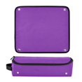 thumbnail image 4 of Hair Tools Storage with Heat Resistant Mat- Purple Style Background Printed Curling Iron Travel Bag/Flat Iron Case for Women, 4 of 8