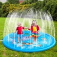 thumbnail image 3 of Almohadilla antisalpicaduras, almohadilla antisalpicaduras antideslizante para niños, perros, 0,55 mm, almohadilla gruesa para rociadores de piscina para perros, duradera para niños y niñas, masc, 3 of 5