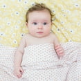 thumbnail image 5 of Lulujo - 2-pack Cotton Muslin Swaddles - Puppy+Stars, 5 of 5