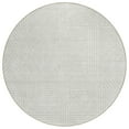 thumbnail image 2 of Addison Rugs Chantille Indoor/Outdoor Transitional Lines Ivory Washable Round Rug, 8' x 8', 2 of 6