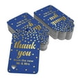 thumbnail image 2 of Inkdotpot ThankYou From The New Wedding Bottle Tag Real Gold Foil Favor Hang Tags Pack Of 50, 2 of 6