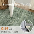 thumbnail image 6 of BERTHMEER 8'x10' Vintage Green Area Rugs for Living Room Bedroom Dining Room Non Slip Washable Farmhouse Office Oriental Distressed Rugs Carpets, 6 of 7