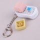 thumbnail image 2 of Teclado Inquietante Juguete Clicker Tecla Tester Eje Llavero () Rosa Amarillo, 2 of 6