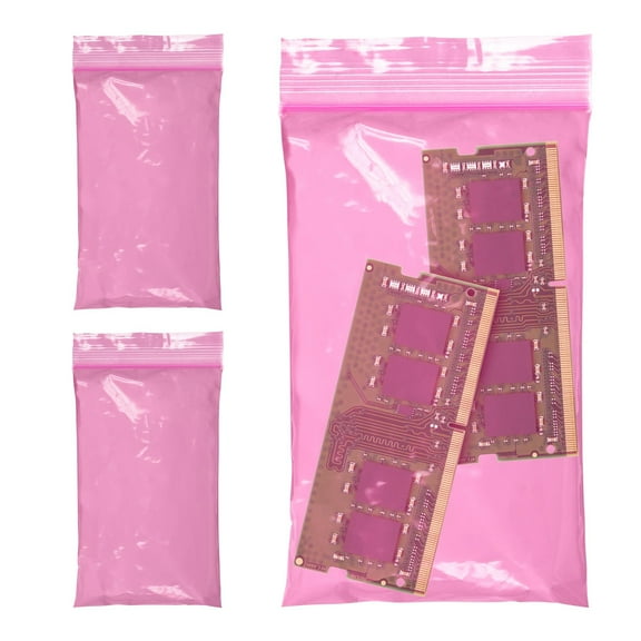 Plastic Reclosable Zipper Bags, 3 x 5 Inch. Pack of 1000 Anti Static Poly Bag. Plastic Jewelry Bags. Anti Static Bag Resealable. Resealable Plastic Bags. Jewelry Poly Bags Reclosable