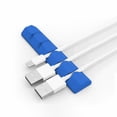 thumbnail image 2 of Clips para cables, organizador de cables, sistema de gestión de cables impermeable y resistente a la humedad Azul, 2 of 9
